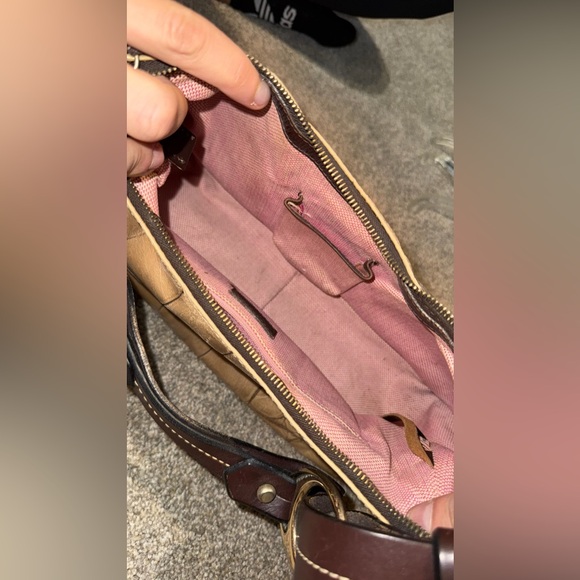 Dooney & Bourke Vintage Crocodile Effect Bag - Picture 6 of 7